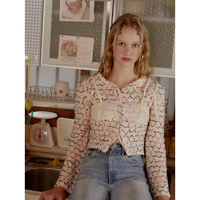 Bustier Layered Dot Knit