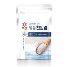 [백설] 오천년의 신비 명품 천일염 (중간 입자) 500g