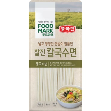 청정원 푸드마크 찰진 칼국수면900g