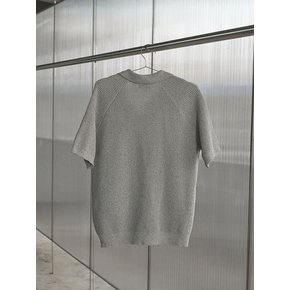 Waffle Half Knit_Grey