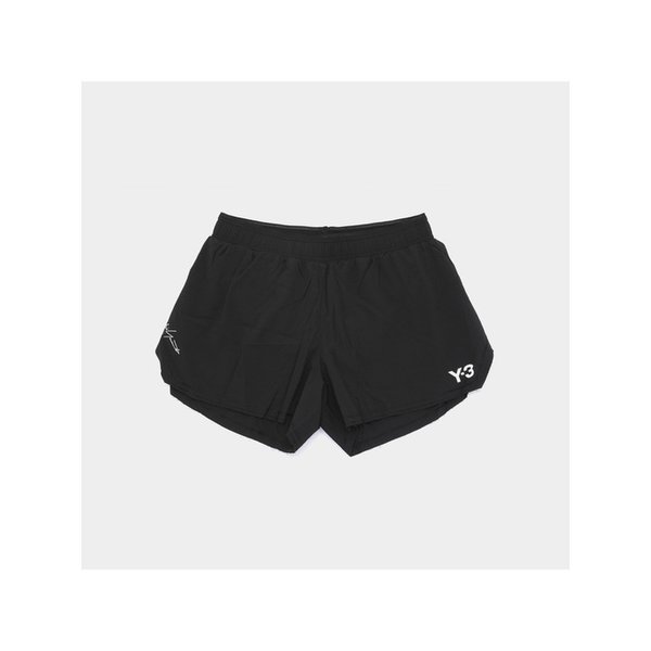 와이쓰리 26SS 로고 런 쇼츠 반바지 남성 팬츠 KF6195