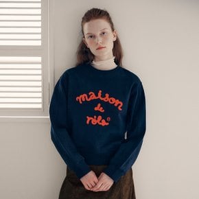 MAISON DE ROLA SWEATSHIRTS NAVY