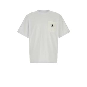25FW 사카이 반팔 티셔츠 2500995S 101 White
