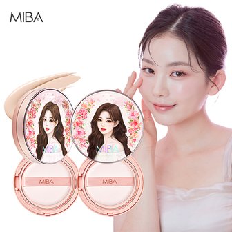  미바 왕쿠션 시즌3 본품 25g*2개(캐릭터)+리필 25g*2개