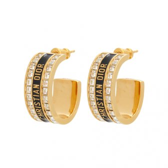 DIOR [부산점] 크리스찬디올 나이트 코드 여성 후프 귀걸이 E4059WOMLQ 307