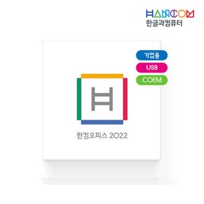 한컴오피스 2022 COEM 기업용 USB설치 영구사용 정품