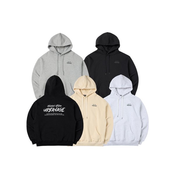 DESIGN STUDIO 로고 오버핏 후드_5color