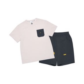 K252UPB910 5부 상하 SET LBEIGE