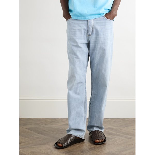 웨이브 인트레치아토 가죽 슬라이드 46376663162838712