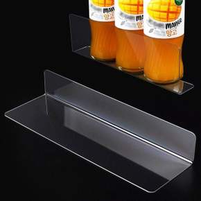 분리칸막이 L형 투명 제품 분리 칸막이 4P 20x6cm 진열대 디피용