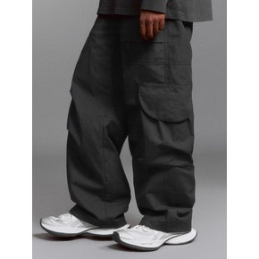 Ripstop Volume Cargo Pants (BLACK)