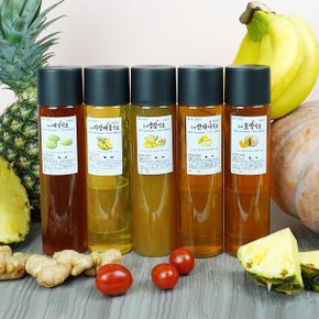 수제 발효 늙은호박식초 500ml1병 과일식초 유기농 설탕
