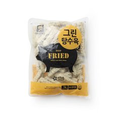 아워홈 행복한맛남 허브맛 순살탕수육(그린탕수육) 1kg 돼지고기튀김 중국요리 간식