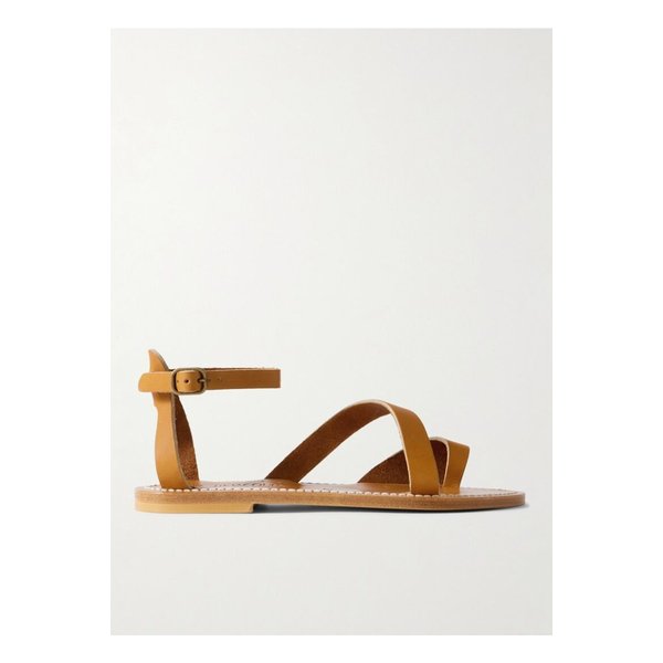 아넬 가죽 샌들 탠 브라운 46376663162859881