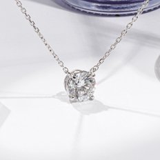 2캐럿 랩그로운 다이아몬드 목걸이 선샤인 4프롱 프러포즈 웨딩 예물 결혼 기념일 선물