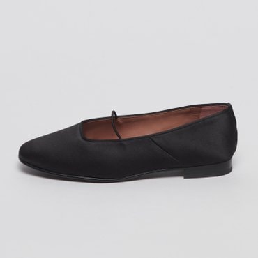 아카이브앱크 [단독] Ballerina flat(Satin black)_OK1DX25008STB
