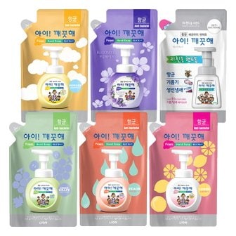  아이깨끗해 200ml 리필 6개향