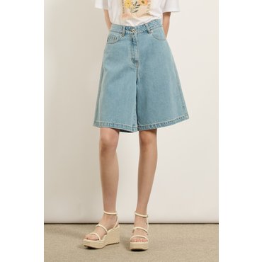 BCBG 루나 숏데님 PT (B5M5P365)