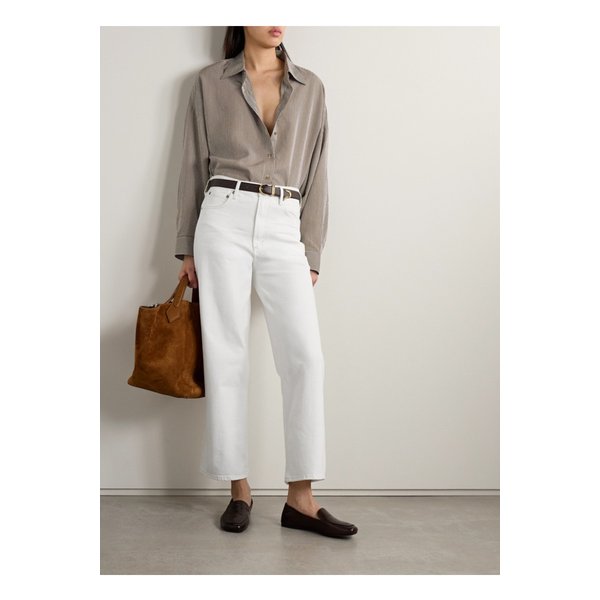 렌 하이라이즈 와이드 진 화이트 1647597357490055