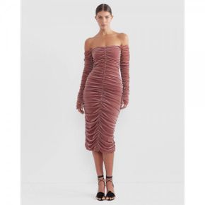 4819191 Pasduchas Suki Tapered Midi Dress - Maple