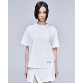 [파주점] [송지오우먼]송지오 컬렉션 오키드 아쿠아렐 티셔츠 화이트 WH3TS719WH