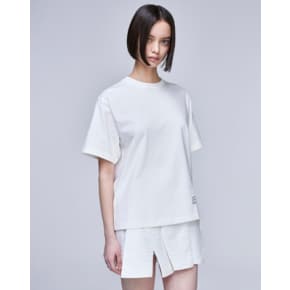 [파주점] [송지오우먼]송지오 컬렉션 오키드 아쿠아렐 티셔츠 화이트 WH3TS719WH