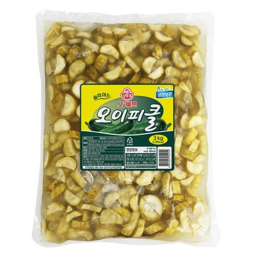  오뚜기 슬라이스 오이피클 3kg