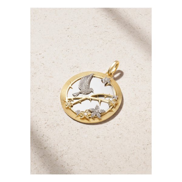 파운드레 레질리언스 오버사이즈 메달리온 펜던트 46376663162919105