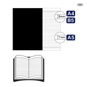 블랙노트 (A4/80매/옥스포드)_N1902970