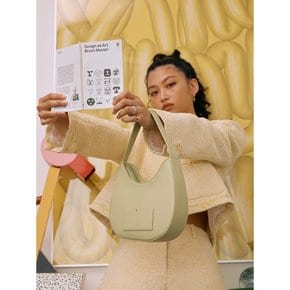 DROP HOBO BAG MINI(CREAM MINT)