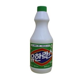 천연소금으로 만든 유한락스 후레쉬 1000ml 표백제