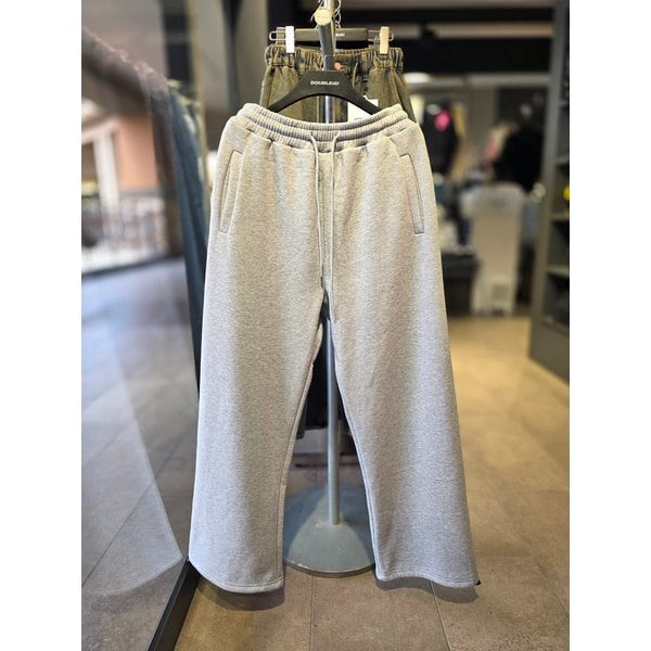 [시흥점] 융기모 무지 세미와이드 스트링 팬츠(남여공용) /JGZZ80B49GY
