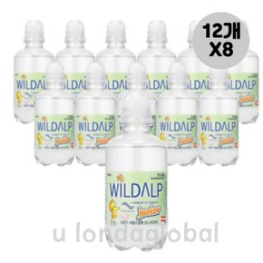 와일드알프 주니어워터 어린이 생수 250ml 12개 X 8