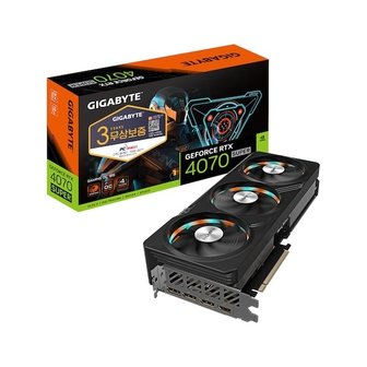 엠지솔루션 GIGABYTE RTX 4070 SUPER Gaming OC D6X 12GB PCD