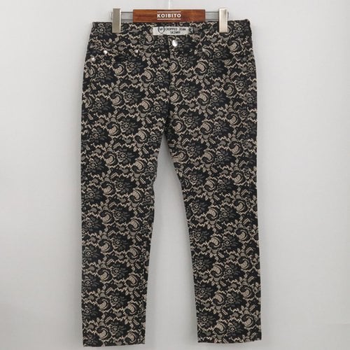 パンツ alexander mcqueen 757361.QJAAC Trousers Alexander McQueen Cigarette Pants - Women's – myCompañero
