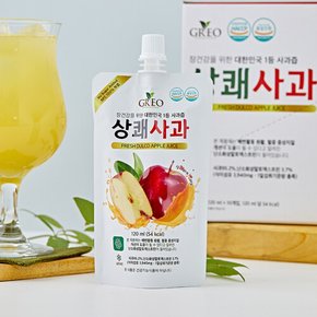 장건강을 위한 충주 사과즙 상쾌사과 새싹보리 난소화성말토덱스트린 함유 120ml 30포