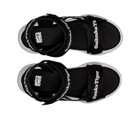 오니츠카 타이거 오보리 스트랩 블랙 화이트 1183B305-001