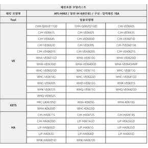 WHC-VE0611G 쿠첸고무패킹 교체 밥솥 6인용 10인용 압력밥솥