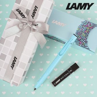 1300K LAMY 라미 사파리 샤프 아쿠아스카이 각인서비스