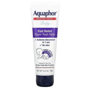 미국직구 Aquaphor 아쿠아퍼 베이비 패스트 릴리프 다이퍼 래쉬 페이스트 99g