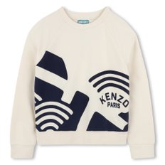 EAST WEST 파도 래글런스웨트 셔츠(Z255AFW112-에크루)