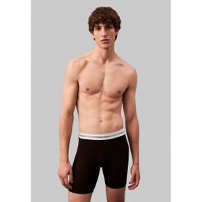 5159649 Calvin Klein 3 PACK LONG BOXER - Boxer briefs black,