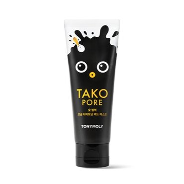 토니모리 (즉시출고)타코포어 숯 범벅 모공 타이트닝 머드 마스크+사은품/여행용 클렌징 티슈 증정