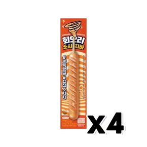 회오리 소시지바 후랑크소세지 100g x 4개