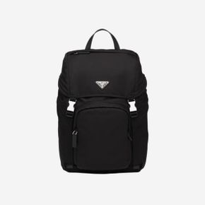 프라다 리나일론 앤 사피아노 레더 백팩 블랙 Prada Re-Nylon and Saffiano Leather Backpack Bl