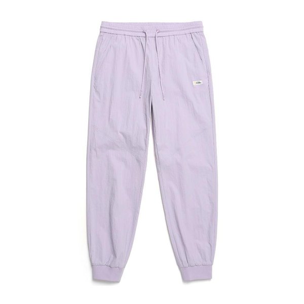 [여주점] N241WPT080 여성 우븐 스트레치 조거 팬츠 라벤더