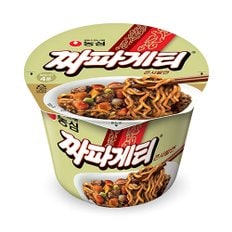 농심 짜파게티 큰사발면 123g 16개