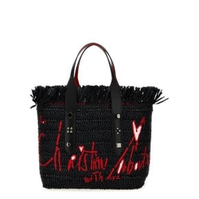 [크리스티안 루부탱] Tote bag 3235058B636 Black