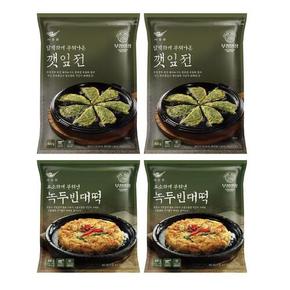 사옹원 깻잎전 녹두빈대떡 400g 4개 총1600g 코스트코