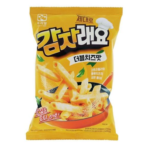 과자 스낵 간식 제대로 감자래요 더블치즈맛 X ( 4매입 )